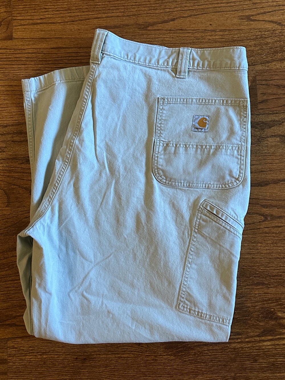 Carhartt Relaxed Straight Rigby Dungaree 50x30 Khaki